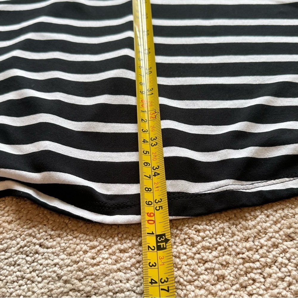 INC Black and White Striped Skirt Size S - Picture 6 of 6